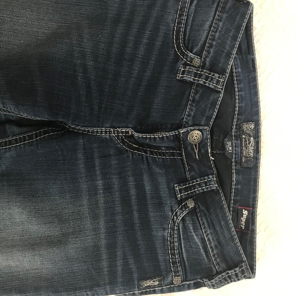 Women’s Silver Suki Skinny Jeans